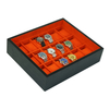 Sonny Custom 18 Slots Black Wooden Stackable Watch Display Tray Organizer