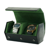 Sonny OEM ODM Custom Logo High Quality Travel Leather Hexagon Watch Roll Case Box