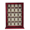Sonny 20 Slots Bubinga Grain Wooden Watch Cabinet