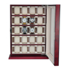 Sonny 20 Slots Bubinga Grain Wooden Watch Cabinet