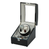 Sonny Black Ebony 5 Slots High Glossy Wooden Watch Winder Display Box for Automatic Watches