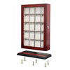 Sonny 20 Slots Bubinga Grain Wooden Watch Cabinet
