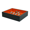 Sonny Custom 18 Slots Black Wooden Stackable Watch Display Tray Organizer