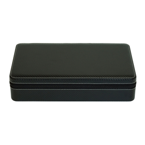 Sonny Custom Wholesale Carbon Fiber Leather 12 Travel Watch Briefcase Box Organizer for Men