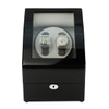 Sonny Black Ebony 5 Slots High Glossy Wooden Watch Winder Display Box for Automatic Watches