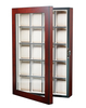Sonny 20 Slots Bubinga Grain Wooden Watch Cabinet