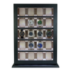 Sonny Custom Luxury 20 Slots Wall Mounted Wooden Watch Box Display Cabinet Showcase with LED