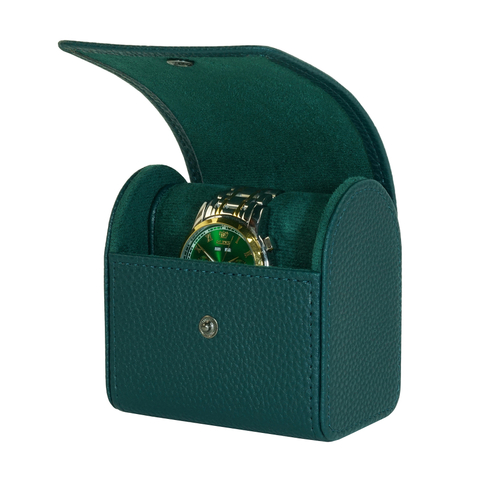 Sonny New Custom Portable Leather Single Watch Travel Case for Men