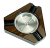 Sonny Custom Wholesale Luxury Gloss Triangle Walnut Wooden Cigar Ashtray