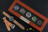 Sonny Custom Wholesale 5 Slots Wooden Watch Storage Box Display for Men