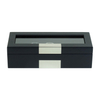 Sonny Custom 5 Slots Black Leather Watch Display Box for Men