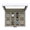 Sonny Custom Wholesale Luxury 8 Slots White Wooden Watch Box Organizer