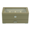 Sonny Custom Wholesale Luxury 4 Slots Wooden Watch Box with Valet Drawer