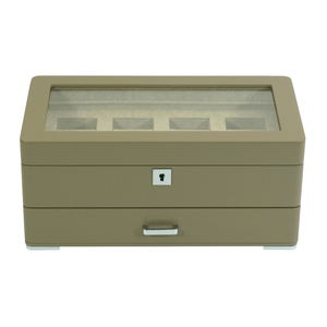 Sonny Custom Wholesale Luxury 4 Slots Wooden Watch Box with Valet Drawer