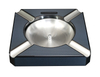 Sonny High Gloss Carbon Fiber Wooden Ash Tray Square Ashtray with Cutter in stock
