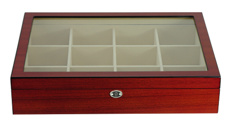 Sonny Man Tie Gift Box Wooden Tie Storage Box Luxury Wood Tie Organizer Packaging Box