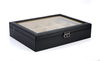 Sonny Custom 12 Necktie Case Belt Buckle Display Box Leather Tie Box