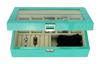 New on The Shelf Azure Color High Popularity Wooden Jewelry&watch Organizer Display Box with Top Window Best Gift for Men