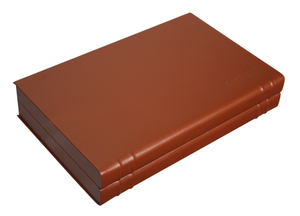 Sonny Case Luxury Book Design Pu Leather Perfume Bottom with Box Packaging