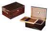 100 CT Luxury High Gloss Ebony Cedar Wood Custom Made Retail Cigar Cabinet Humidor