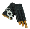 Handmade 3 CT Travel Croco Leather Cigar Case with Cigar Cutter