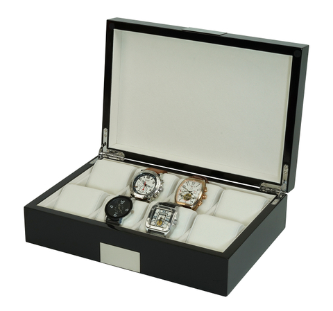 Sonny Caja de reloj Uhrenbox watches box sku blank packaging black wood providers watch cases