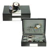 OEM Custom Real Veneer Wooden Jewelry Box for Cufflinks And Tie Clips Sunglasses Watch Box