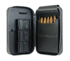 Premium Brown Leather cigar Travel Case 5 CT Cigar Holder for Men