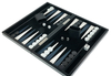 Sonny Premium 18 inch High Gloss Carbon Fiber Wooden Backgammon Set for Adults