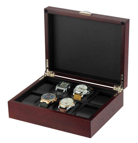 Sonny Wholesale High Quality Classic OAK Wooden Cherry 8 Slot Watch Box
