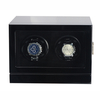 Sonny High End Glossy Black Wooden Watch WInder Box for 2 Mechanical Watches