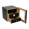 Sonny Exquisite Wooden Lacquer Humidor 75 Counts Cigar Cabinet Wood Cigar Box With Three Drawers