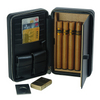 Personalized Accessorized Traveler Portable Cigar Humidor Case