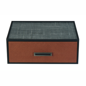 Sonny Custom 9 Compartment Leather Tea Bag Box Luxury Gift Packaging