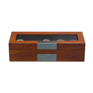 Sonny Custom Wholesale 5 Slots Wooden Watch Storage Box Display for Men