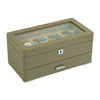 Sonny Custom Wholesale Luxury 4 Slots Wooden Watch Box with Valet Drawer