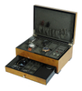 Luxury Watch Jewelry Storage Box Burl Wood Organizer Tray for Watch Cufflinks Ring