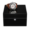Sonny In Stock Low MOQ Custom Logo Wooden Watch Box Leather Watch Case with Gift Box Packaging Prompt Delivery Within 3 Days