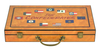 Portable Playing Wooden Travelling Casino Poker chip Box