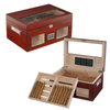 100 CT Desktop Digital Hygrometer Cigar Humidor Well Selling Cigar Box