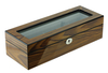 Sonny High Quality Luxury Watch Jewelry Cufflink Lockable Box With Top Display Window Best Gift for Men Women