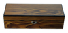 Sonny Hot Sale Custom Product Walnut Wood Cufflink Jewelry Display Storage Lockable Box with Interior Glass for Men