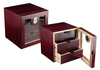 Sonny Square Wooden Cabinet Humidor 3 Drawers Cigar Box for 75CT Cigars Custom Logo