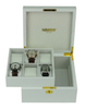 Sonny New Arrivals High End Customized Logo White 6 Grids Wooden Watches Box With A Removable Tray