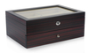 Wooden Sunglasses Display Box For 12 Pairs Sunglasses Storage