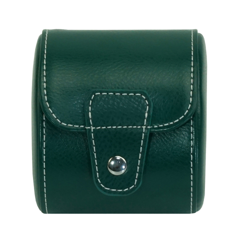 Sonny Wholesale Retail Premium Real Leather Watch Single Roll Case Green