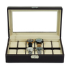 Sonny Custom Wholesale 12 Slots Brown PU Leather Watch Box for Men