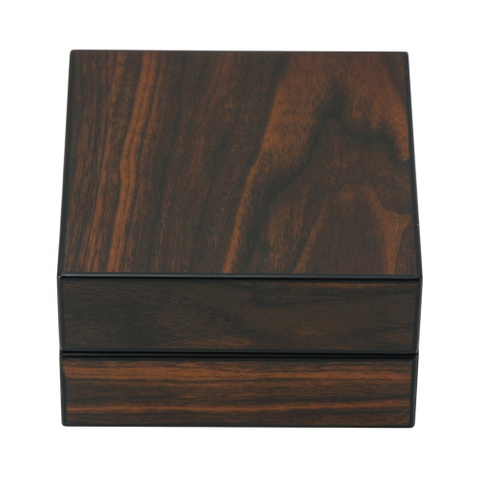 Custom Logo Walnut Foldable Cigar Ashtray Wood in Ashtrays With Cigar Cutter And Cigar Punch