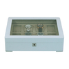 Sonny Custom Wholesale Luxury 8 Slots White Wooden Watch Box Organizer