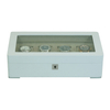 Sonny Custom Wholesale 4 Slots White Wooden Watch Storage Box for Men